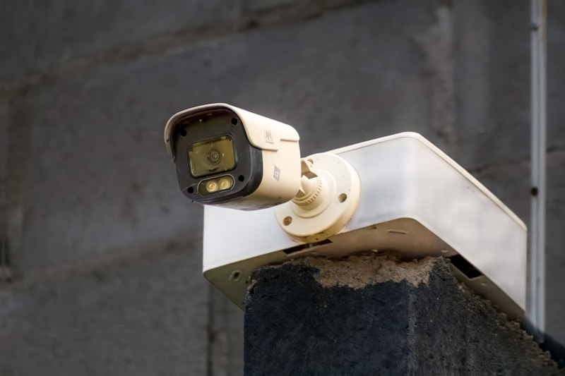 Caméra de vidéosurveillance résidentielle